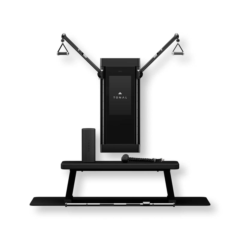 Tonal - Intelligent Home Gym including Accessories Bundle Delivery and Install - Black