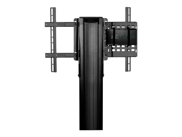 Peerless mounting component - low profile - for audio/video components - black