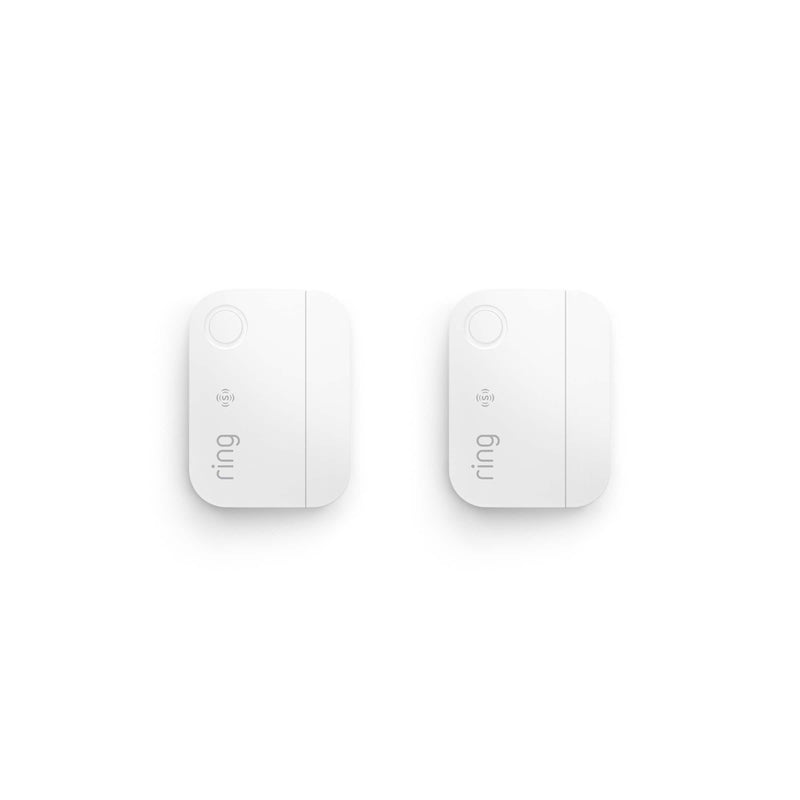 Ring - Window-Door Sensor Instant notifications on Amazon Sidewalk no base station needed Pro Monitoring sold separately 2pk - White