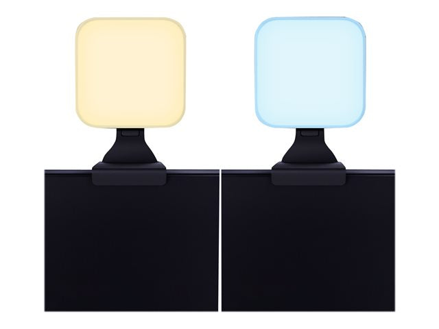 Logitech - Litra Glow Premium LED Streaming Light with TrueSoft Adjustable mount and Desktop app control for PC/Mac - Graphite