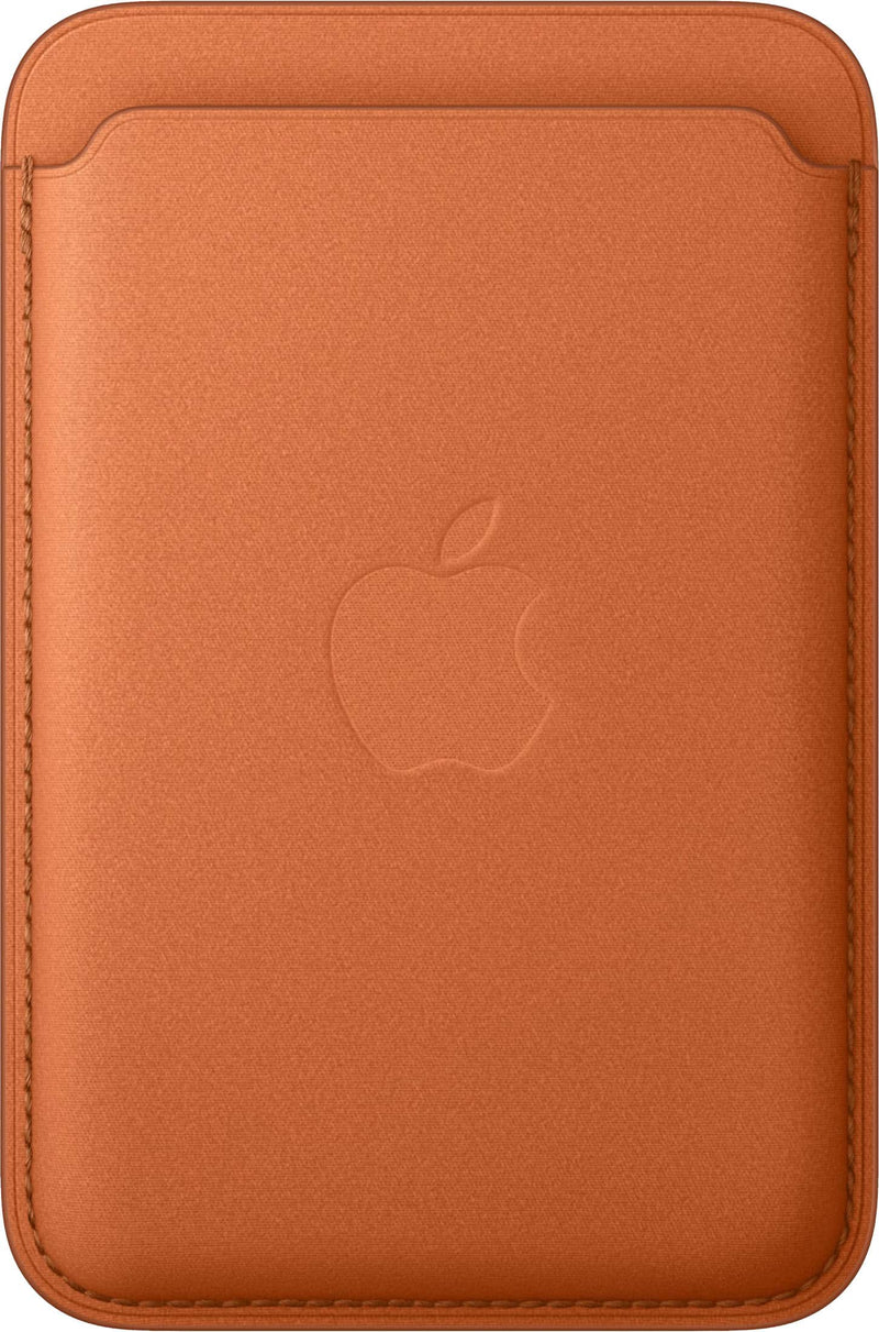 Apple - iPhone FineWoven Wallet with MagSafe - Fox Orange