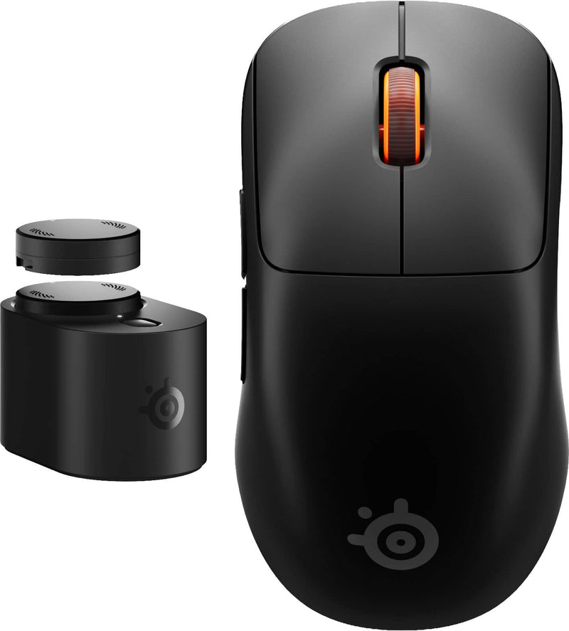 SteelSeries - Sensei Pro Wireless Optical Symmetrical Gaming Mouse with 8K Polling  Ultra-Wideband/RF for PC - Wireless - Black