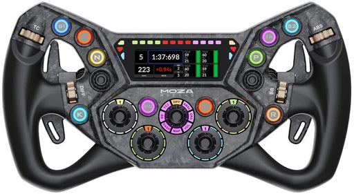 Moza Racing - KS Pro Sim Racing Steering Wheel for Windows - Black