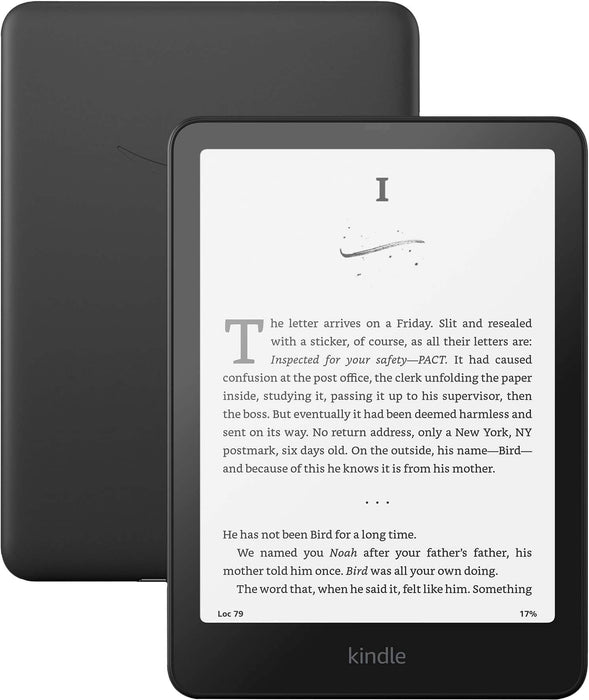 Amazon - Kindle Paperwhite (16 GB)  Our fastest Kindle ever with new 7" glare-free display and weeks of battery life - 2024 - Black