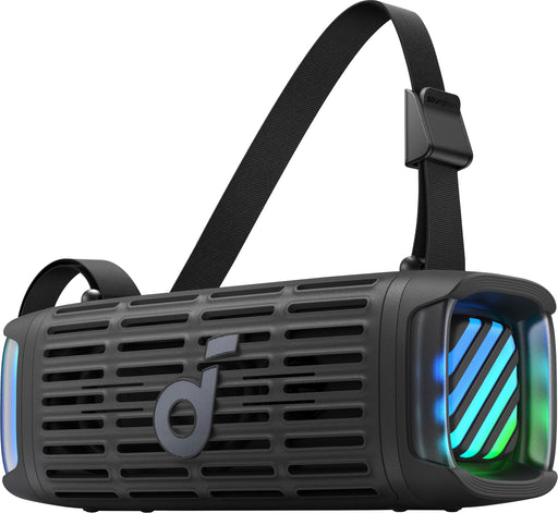 Soundcore - by Anker Boom 3i Rugged Outdoor Portable Bluetooth Speaker IP68 Waterproof Floating 50W 16H Playtime - Black