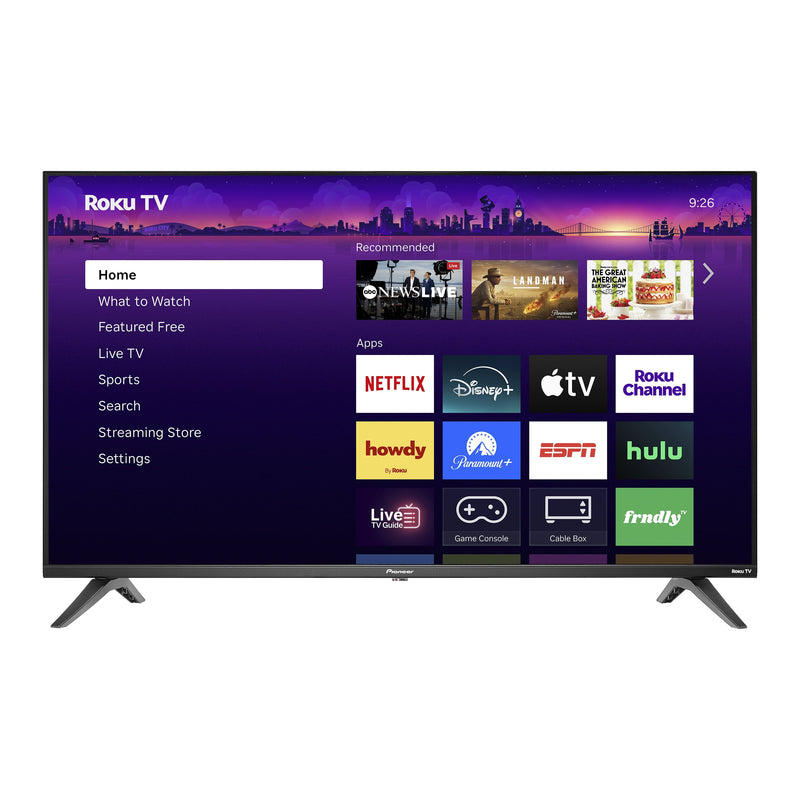 Pioneer - 40" Class LED FHD (1080p) Smart Roku TV