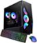 iBUYPOWER - Slate Gaming Desktop PC - Intel Core i7 14700F NVIDIA GeForce RTX 5060 8GB 16GB DDR4 Non-RGB 1TB NVMe SSD - Black