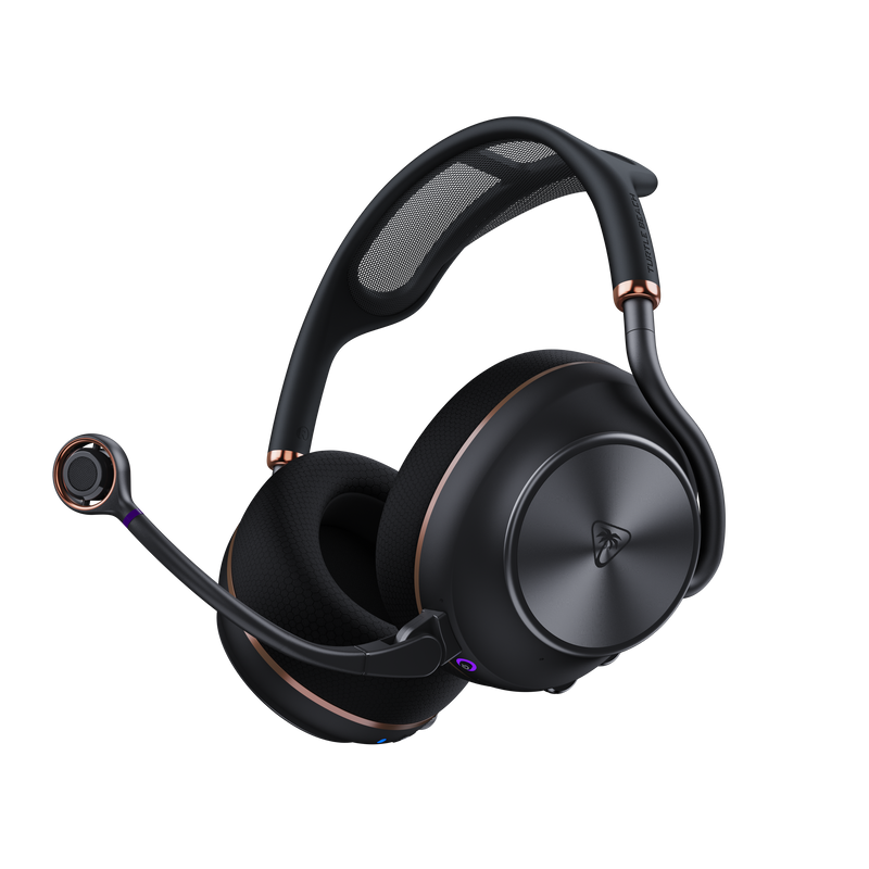 Turtle Beach - Stealth Pro II Multiplatform Wireless Gaming Headset for Windows PlayStation 5 PlayStation 4  Mobile - Black