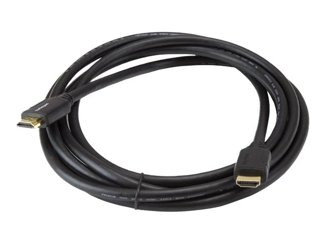 StarTech.com StarTech.com Premium Certified High Speed HDMI 2.0 Cable with Ethernet - 10ft 3m - Ultra HD 4K 60Hz - 10 feet HDMI Male to Male Cord - 30AWG (HDMM3MP) - HDMI cable with Ethernet - 10 ft
