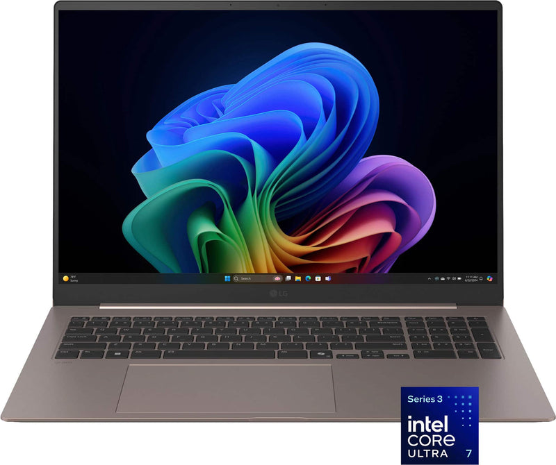 LG - gram Max 17" 2.5K Touch-Screen Laptop - Intel Core Ultra 7 Processor 355 - 16GB RAM - 512GB SSD - Copilot + PC - Bronze