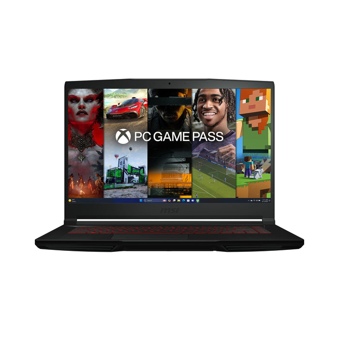 MSI - THIN GF63 15.6" 144Hz FHD Gaming Laptop-intel core i5-12450H with 8GB Memory-RTX 2050-1TB SSD - Black