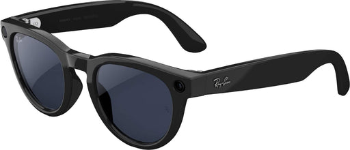 Ray-Ban Meta - Headliner Low Bridge (Gen 2) glasses w/ Meta AI Audio Photo Compatibility - Transitions Sapphire lenses - Shiny Black