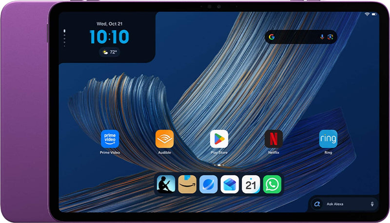 Amazon - Alexa Tablet 11 (All-new) 8GB RAM 64GB 11 stunning 2.5K display All-day battery Designed for Alexa+ - Amethyst