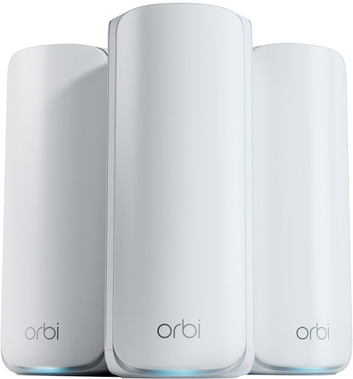 NETGEAR - Orbi 770 Series BE11000 Tri-band Mesh Wi-Fi 7 System (3-pack) - White