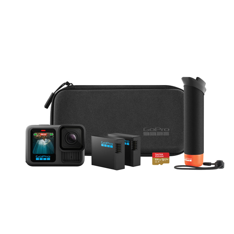 GoPro - HERO13 Black Action Camera Bundle - Black