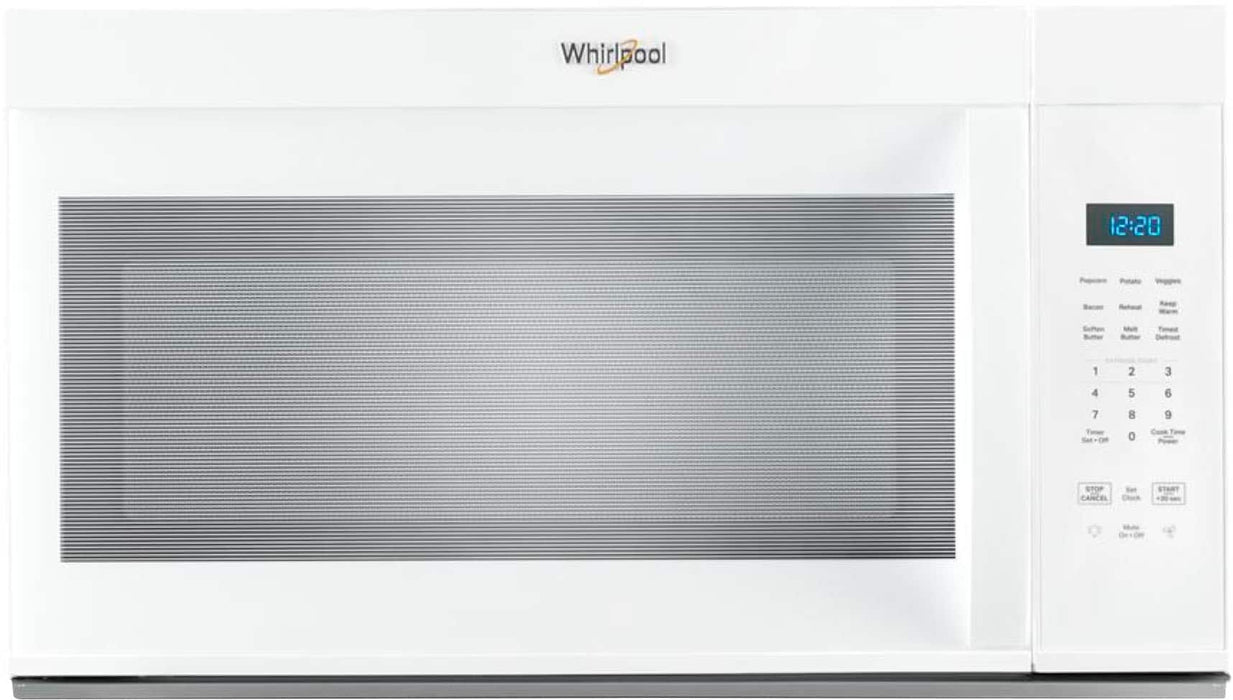 Whirlpool - 1.7 Cu. Ft. Over-the-Range Microwave with 1000-Watts Cooking Power - White