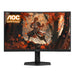 AOC - C27G4X 27" VA Curved Gaming Monitor FHD (1920x1080) 180Hz 0.5ms Freesync HDR10 - Black