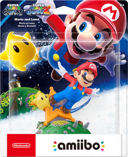 Nintendo - amiibo - Mario and Luma - Super Mario Galaxy + Super Mario Galaxy 2 Series - Multi