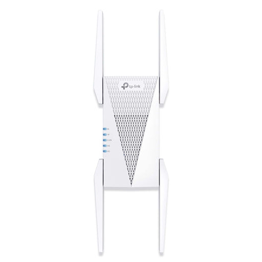 TP-Link - AXE5400 Tri-Band Mesh Wi-Fi 6E Range Extender - White