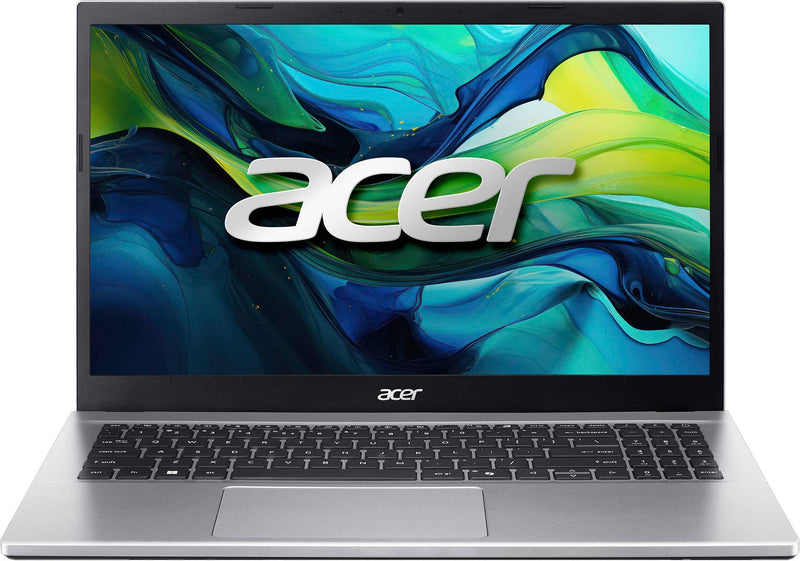 Acer - Aspire Go 15  15.6" FHD Laptop  AMD Ryzen 7 7730U 2023  AMD Radeon Graphics - 16GB DDR4  512GB PCIe Storage - Pure Silver
