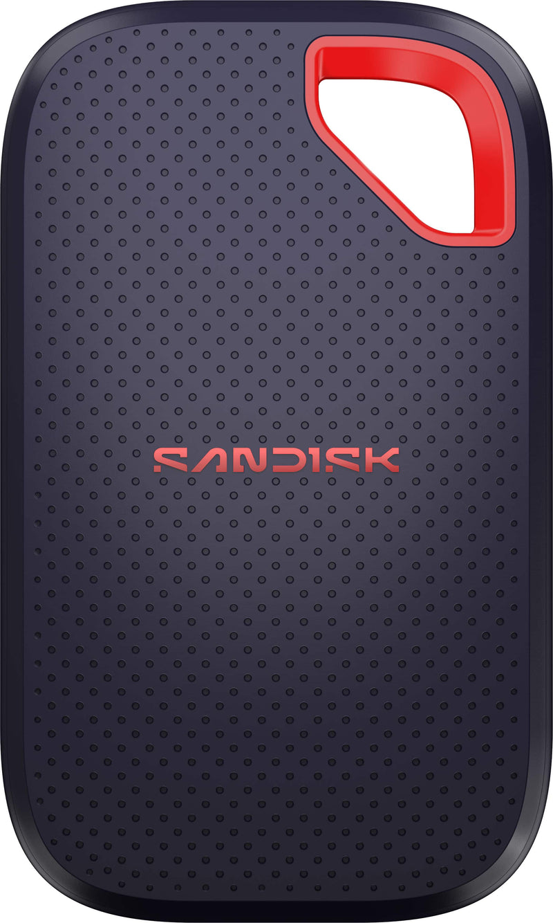 SanDisk - Extreme 2TB Portable SSD External USB Type-C SSD up to 2000MB/s IP65 water / dust resistance - Black