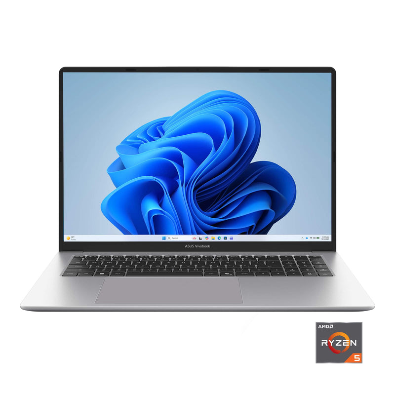 ASUS - Vivobook 16 16 2K Display - AMD Ryzen 5 - AMD Radeon Graphics - 8GB RAM - 256GB SSD - Cool Silver