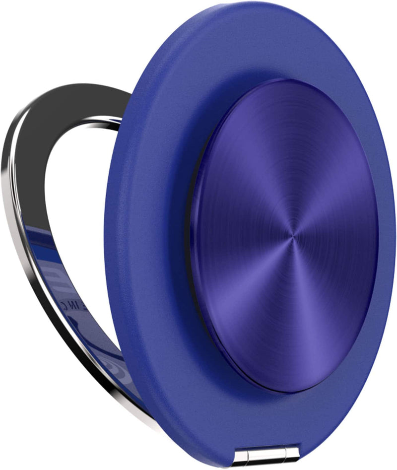 PopSockets - MagSafe Kick-Out Universal Magnetic Grip  Stand with Adapter Ring for Cell Phones - Alum-Radial French Navy