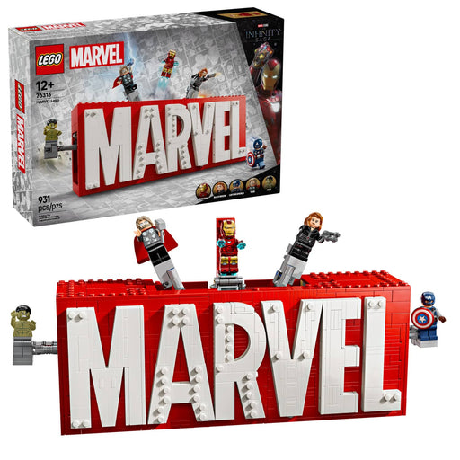 LEGO - Marvel MARVEL Logo  Minifigures Building Toy 76313
