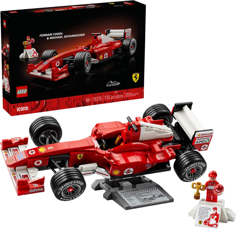 LEGO - Icons Ferrari F2004  Michael Schumacher 11375