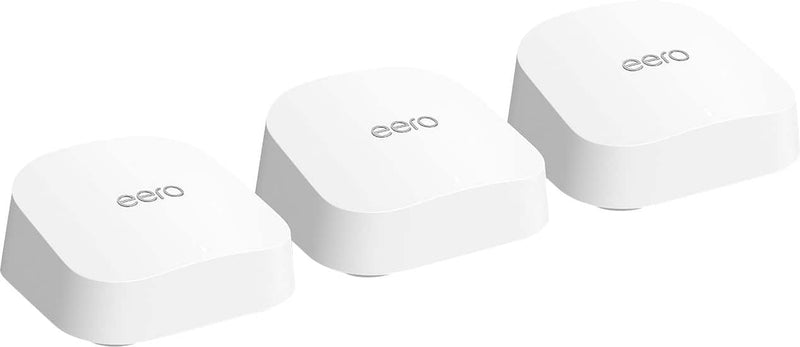 eero - 7 Dual-band Mesh Wi-Fi 7 System (3-pack) - White