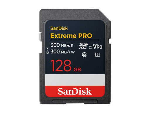 SanDisk - Extreme PRO 128GB SD UHS-II V90 Card