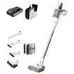 Greenworks - 24 Volt Stick Vacuum with 4ah Battery Attachments  Charger - White