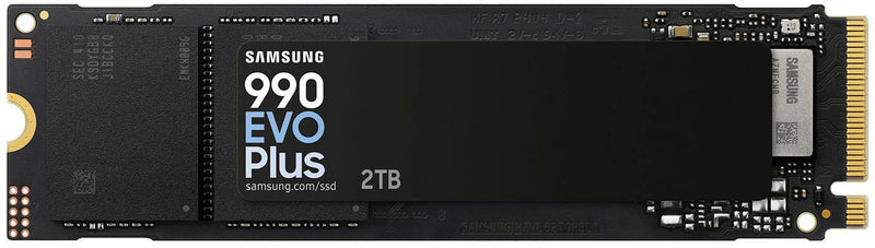 Samsung - 990 EVO PLUS SSD 2TB PCIe Gen 4x4  5x2 M.2 2280 Speeds Up to 7250 MB/s