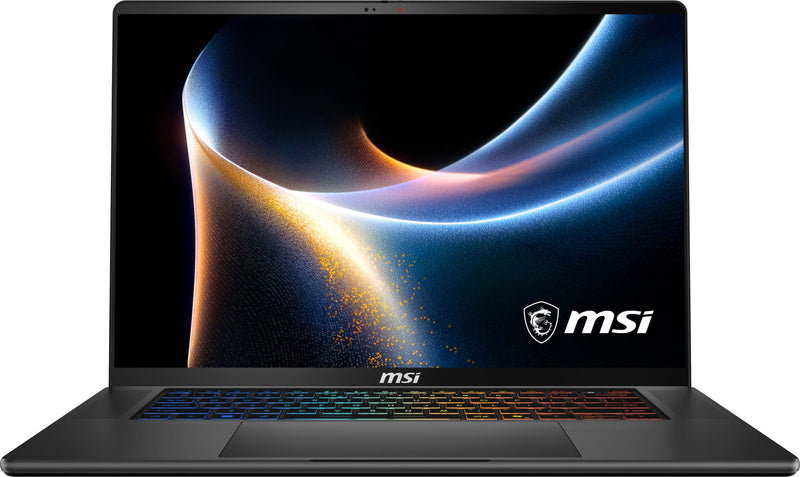 MSI - Stealth 16 AI+ 16" 2.5K 240Hz OLED Gaming Laptop Intel Core U9-386H - NVIDIA GeForce RTX 5060 - 32GB Memory -1TB Storage - Charcoal Black