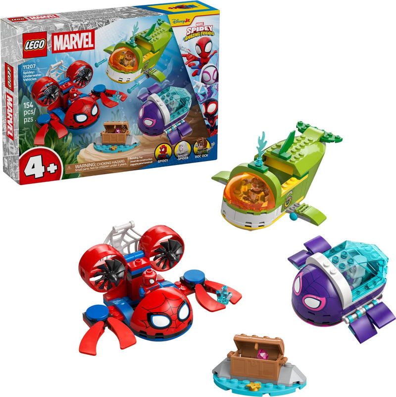 LEGO - Marvel Spidey And His Amazing Friends Spidey Underwater Vehicles 11207