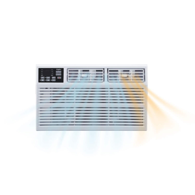 8-000 Btu Heat and Cool Window AC- White