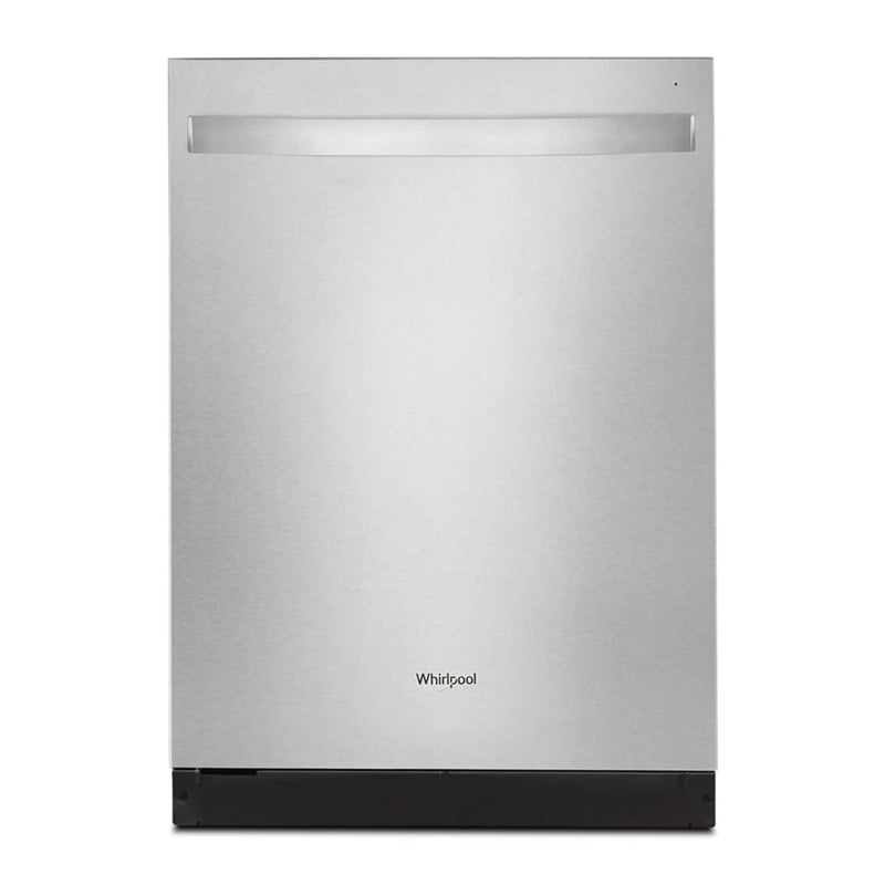 Whirlpool - 24 inch Top Control Built-In Stainless Steel Tub Quiet Dishwasher with 3rd Rack and 51 dBA - Stainless Steel