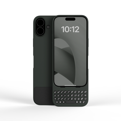 Clicks - Keyboard for Apple iPhone 16 - Onyx