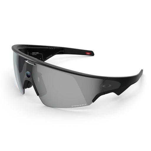 Oakley Meta - Vanguard glasses with Meta AI Audio Photo Video Compatibility - Prizm Lens - Black