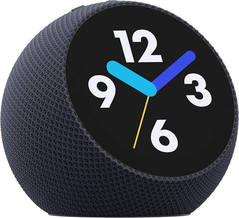 Amazon - Echo Time (all-new) Customizable smart clock Smart alarms Ambient sounds Smart home hub Designed for Alexa+ - Graphite