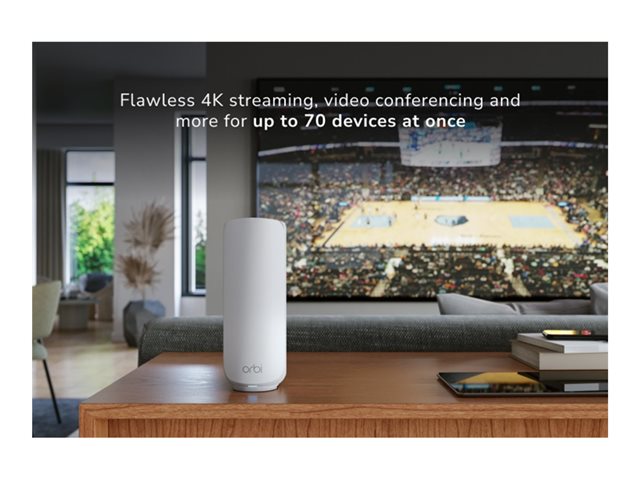 NETGEAR - Orbi 370 Series BE21000 Dual-Band Mesh Wi-Fi 7 System (2-pack) - White