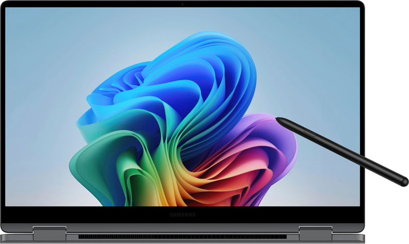 Samsung - Galaxy Book5 360 - Copilot+ PC - 15.6" FHD AMOLED Touch-Screen Laptop - Intel Core Ultra 7 - 16GB Memory - 512GB SSD - Gray