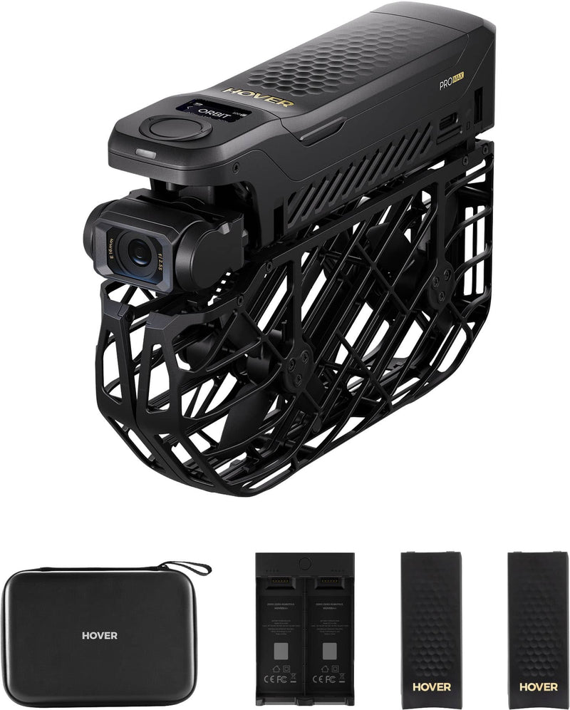 HOVERAir - X1 PROMAX Retail Combo - Black