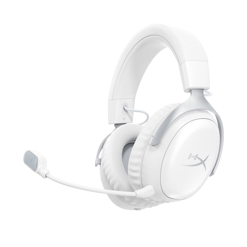HyperX - Cloud III S Wireless Gaming Headset for PC PS5 PS4 Nintendo Switch Mac and Mobile - White