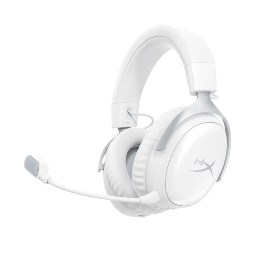 HyperX - Cloud III S Wireless Gaming Headset for PC PS5 PS4 Nintendo Switch Mac and Mobile - White