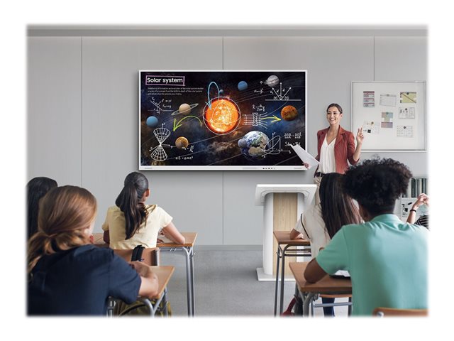 Samsung Advanced Digital Whiteboard WM85B WMB Series - 85" LED-backlit LCD display - 4K - for digital signage / interactive communication