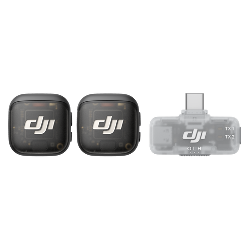DJI - Mic 3 (2 TX + 1 mobile RX) - Black
