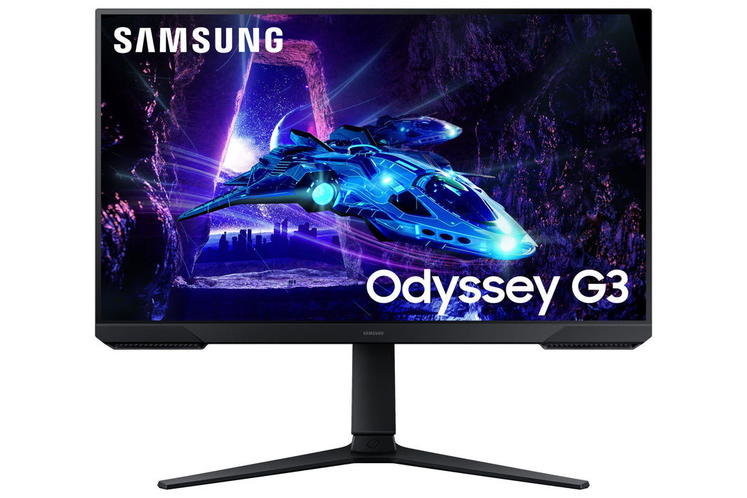 Samsung - Odyssey G30D 27" LED AMD FreeSync Premium 180Hz 1ms Gaming Monitor (DisplayPort HDMI) - Black