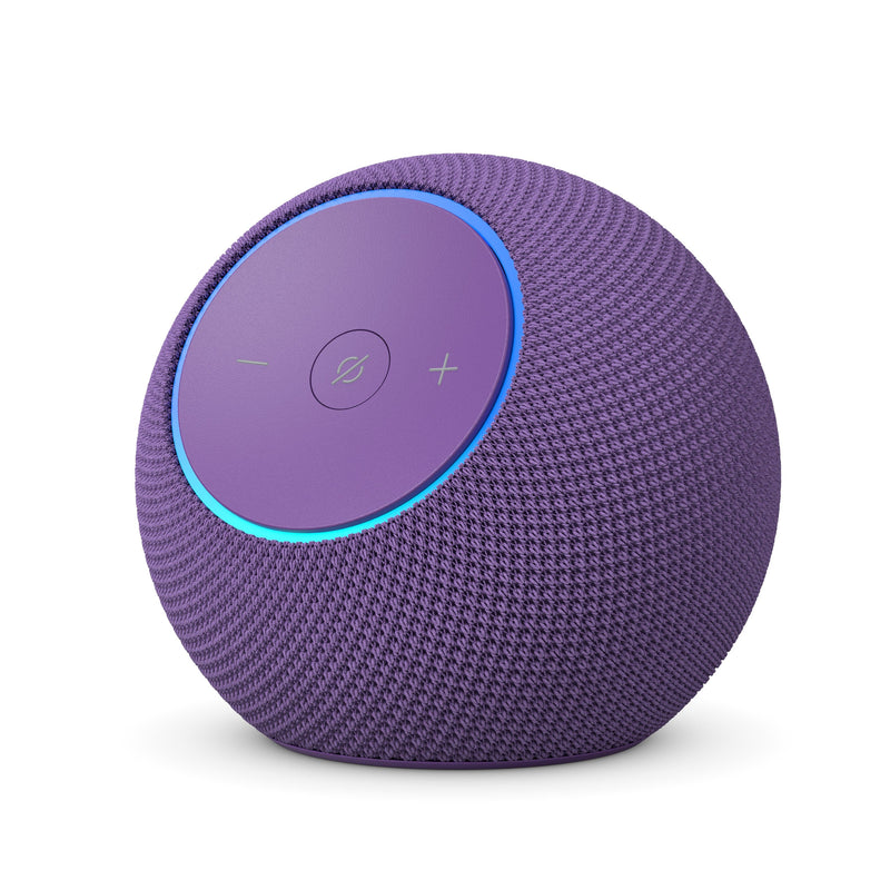 Amazon - Echo Dot Max (newest model) Alexa speaker w/ room-filling sound and built-in smart home hub designed for Alexa+ - Amethyst