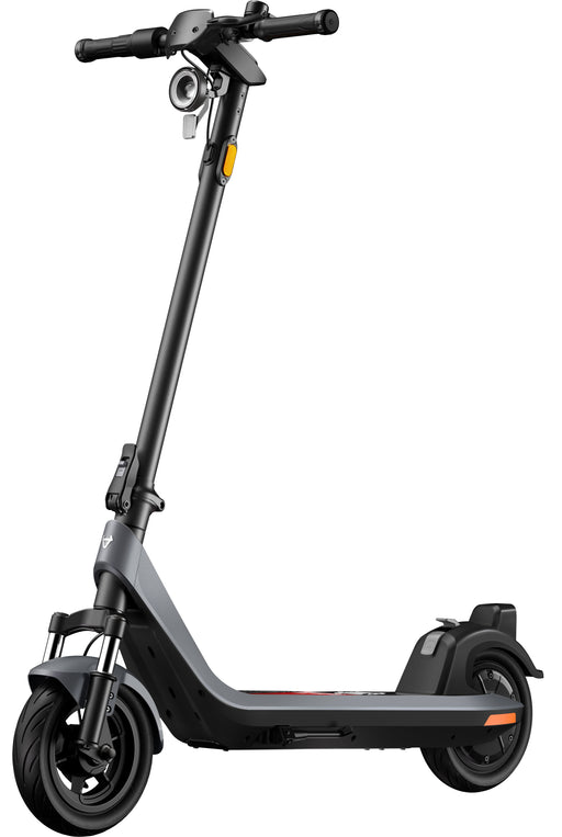 NIU - KQi 200P Foldable Electric Kick Scooter w/ 34 mi Max Operating Range  20 mph Max Speed - Gray